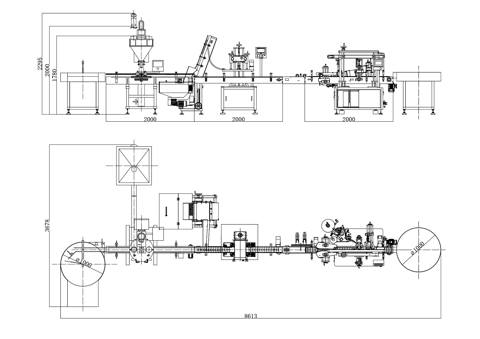APG-01B Mchine de llenado de polvo de cabeza única